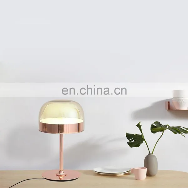 High Quality Dining Table Lighting Decorates Desk Lamp Electroplated Metal Table Light photo-3