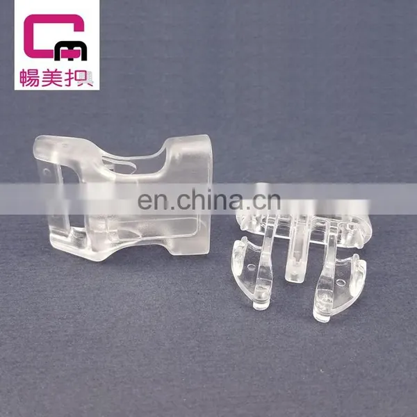 Wholesale Transparent Pet Collar and Leash Buckle Glued Label Accept Custom Buckle