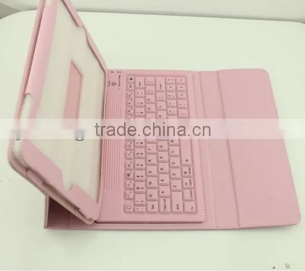 2014 New Arrival! Stand PU Leather Case With Wireless Keyboard for 7.9'' Tablet PC,Bluetooth Keyboard For IPad 5 photo-2