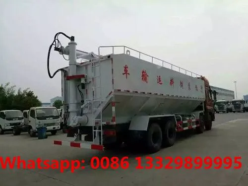 HOT SALE! Dongfeng Tianlong 8*4 LHD 310hp Diesel Bulk Feed Transported Vehicle for Sale photo-4