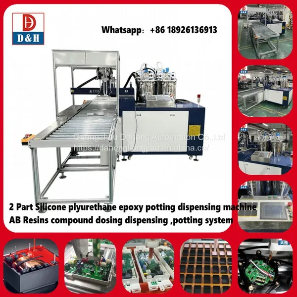 Epoxy Silicon Poy Urethane Robotic Glue Potting Machine Fast Delivery photo-5
