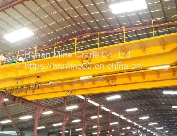 Electric Hoist Double Girder Electric Overhead Traveling Crane for Sale photo-4