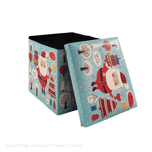 PVC Ottoman With Pattern photo-5
