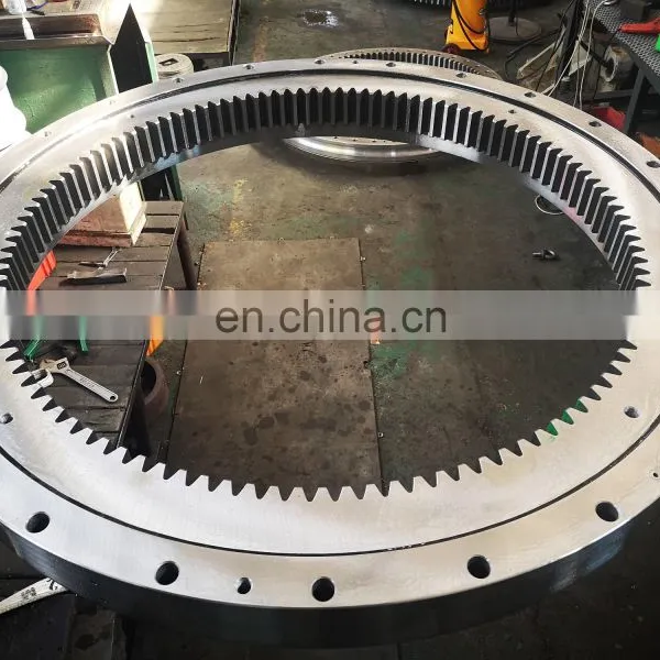 Factory Three Row Roller Crane Slewing Ring Bearing With Internal Gear Swing Bearing photo-4