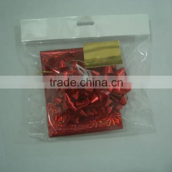 2016 New Design High Quality Gift Decorative Set/ Star Bows and Matte Metallic Curly Ribbons photo-6