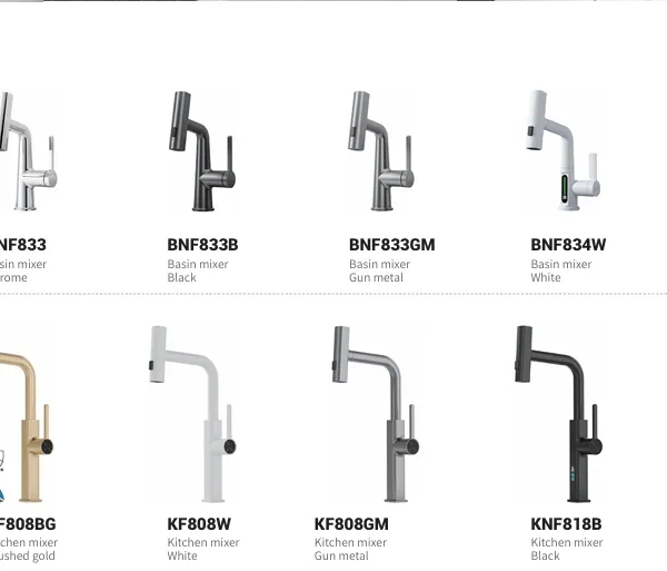 Multi-functionality Easily Adjust Hot and Cold Water Making the Kitchen More Tidy ‌ Kitchen Mixer Series photo-4