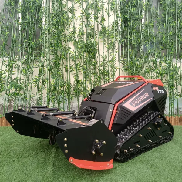 Remote Control Flail Mower (MTSK1000 With Flail Mower) Remotely Controlled Multi-purpose Flail Mower China Manufacturer Factory Distributor photo-4