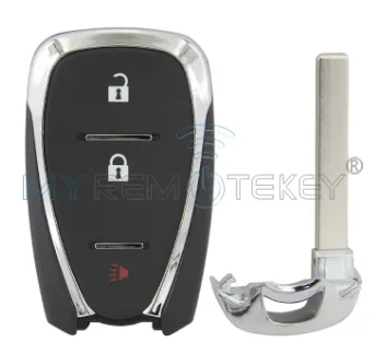 FCC HYQ4AA 315mhz Smart Key 3 Button HYQ4EA 433mhz ID46 Chip for Chevrolet Equinox Spark Sonic 2016-2022 PN 13529665 13529639 photo-2