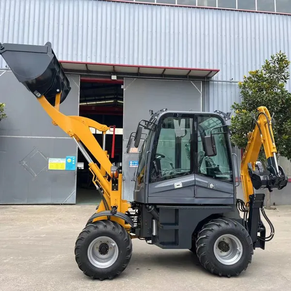 TOHO TH10-50 Backhoe Loader Excavator Price 3.0tons Mini Backhoe Loader for Farm and Garden