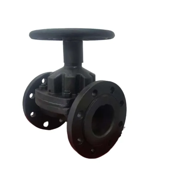 BS Standard Valve Factory Cast Iron/Ductile Iron Gg25/Ggg50 DN40-DN300 PN16 Type Diaphragm Valve photo-6