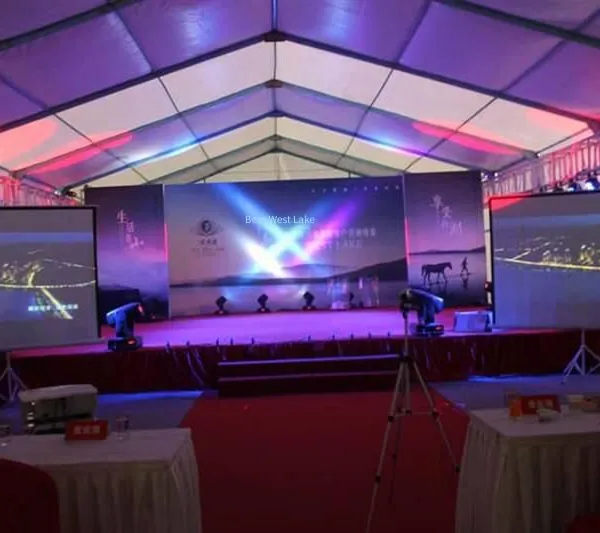 Car Exhibition Tent Rental, Event Exhibition Marquee, White European-style Tent Customization Factory, Industrial Storage photo-4