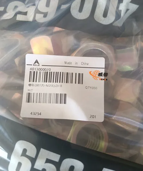 SDLG Screw Nut 4013000020 for LG Wheel Loader With Good Price photo-2