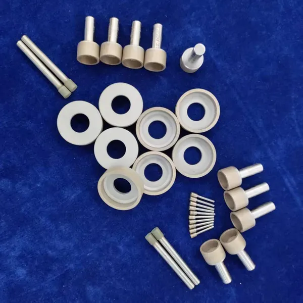 Industrial-grade Bronze Sintered Diamond Grinding Heads. High-efficiency Grinding Tools for Quartz Glass and Silicon Carbide photo-3
