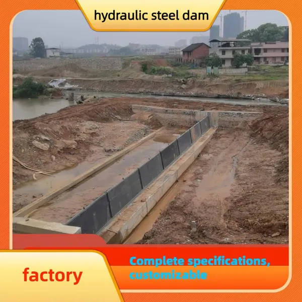 Multi-Angle Rotation Hydraulic Steel Dam For River Water Blocking photo-3