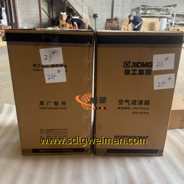 Original XCMG Air Filter Set Air Filter 860546682 860546684 For XCMG LW300KN ZL50GN Wheel Loader photo-4
