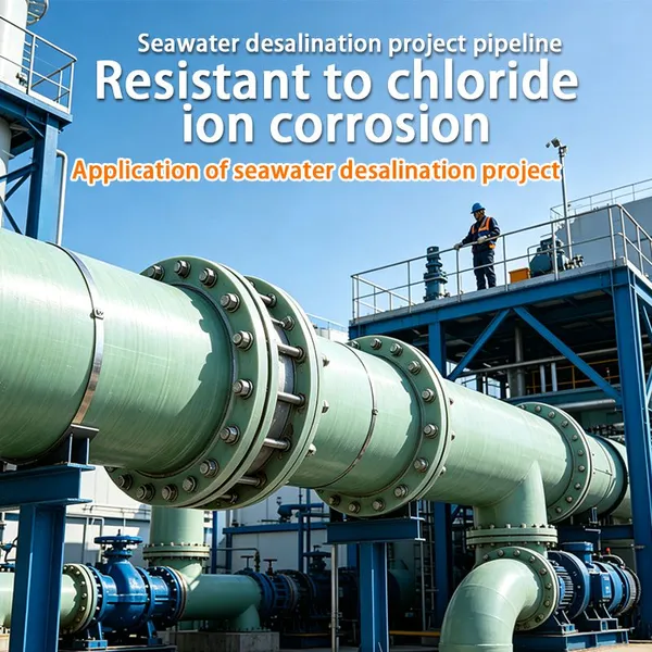 Multifunctional Fiberglass FRP Pipe All-weather Anti-corrosion Pipeline for Multiple Scenarios