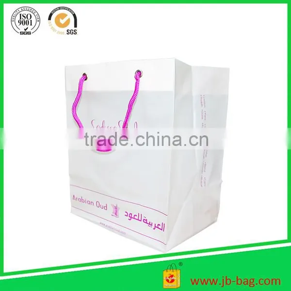 JUNBANG Wholesale Biodegradable LDPE/POLY Plastic Bag for Shopping photo-2