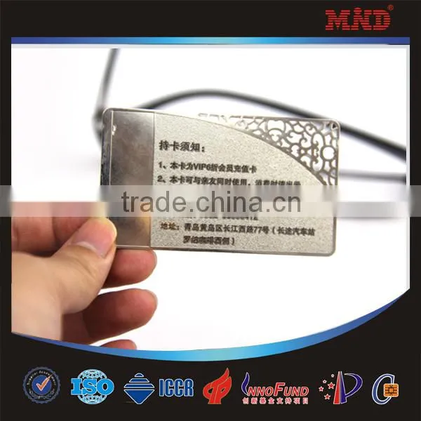 MDM2 Professional Quality Metal Business Card photo-6