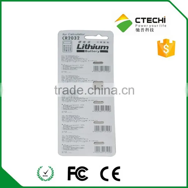 Maxell CR2032 Coin Lithium Battery 3V With Card/blister Battery, 5pcs in a Set photo-2