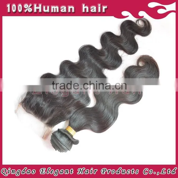 Wholesale Remy Virgin Body Wave Texture Human Hair Cheap Human Hair Lace Closure photo-5