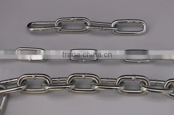 Decoration Welded Galvanized Iron Square Link Chain photo-5