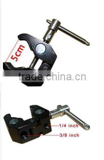 New Camera Super Clamp (SMALL) for Holding LCD Monitor/DSLR Camera/ DV