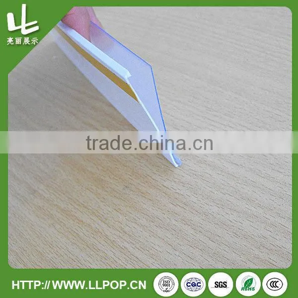 Label Plastic Holder Clip Strip