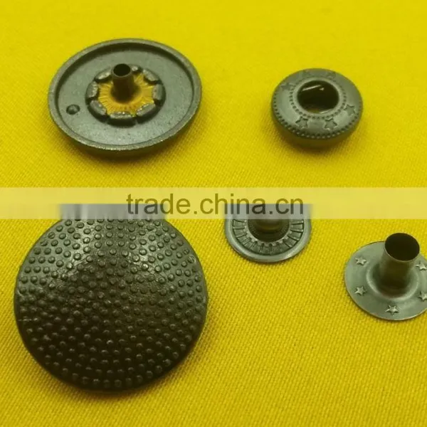 Zinc Alloy Metal Cap Snap Fastener Button for Jacket -- MA1293 photo-2