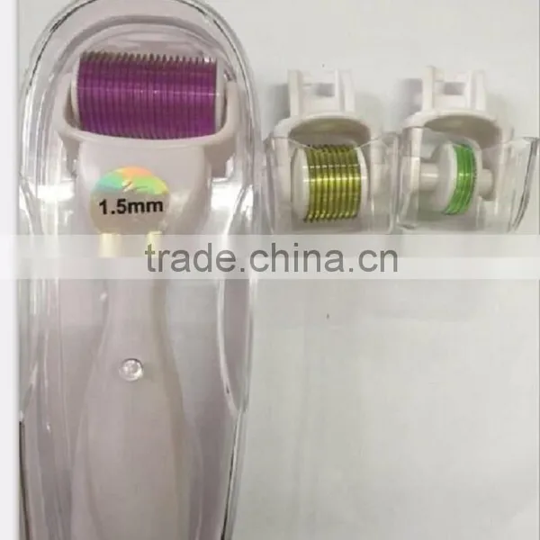 Newest Micro Needling Skin Care 3 In 1 Face Roller With Changeable Different Needle photo-3