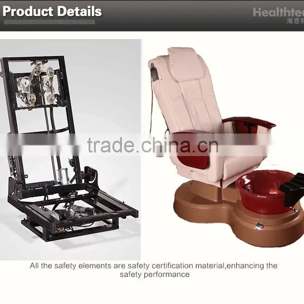 Beauty Salon FRP Basin Red Chair photo-5