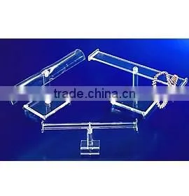 Porcelain White Acrylic Jewelry Display Stand,lucite Necklace Display Racks,perspex Countertop Display Stand photo-6