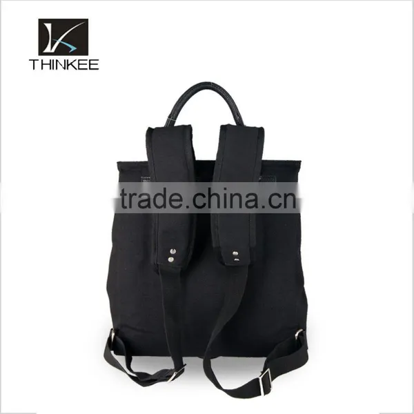 China Faux Leather Material and Day Backpack Use Custom Made Backpacks photo-4