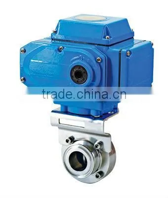 Motorised Butterfly Valves for Food Grade