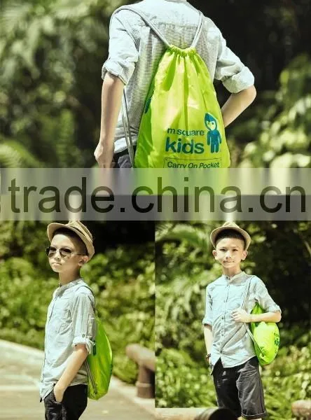 Customized Advertising Rope Sealing Handle Gift Bag Use Drawstring Bag Drawstring Bag photo-6