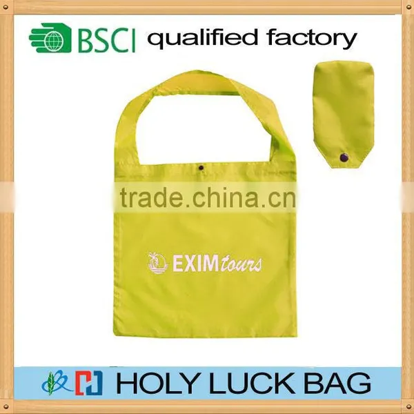 2016 Red Polyester Gift Bag Foldable Pouch Tote HL-PB197 photo-3