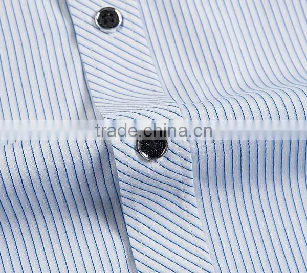 2015 Brand Fashion Casual Men Half Sleeve Shirts on photo-4