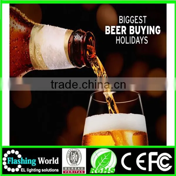 Evident Effect Amazing el Poster Advertising Display Horeca photo-3