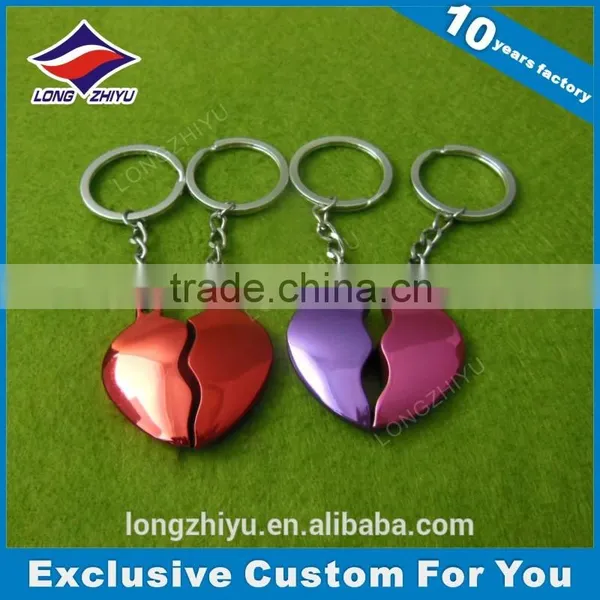 Unique Custom Design Forever Love Metal Keychains Souvenirs photo-3
