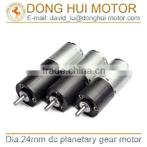 China Supplier 12V 24V 28mm Planetary Gear Motor photo-2