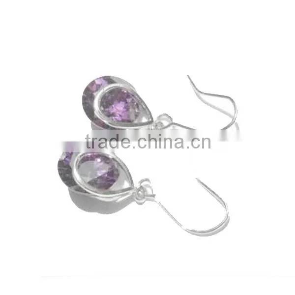 2015 New Design Fashion Pendant Crystal Zircon Earring For Women Wholesale photo-5