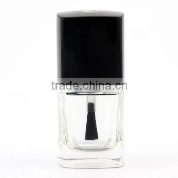 Empty Custom Glass Nail Polish Bottle With Brush and Plastic Cap Low Price photo-2