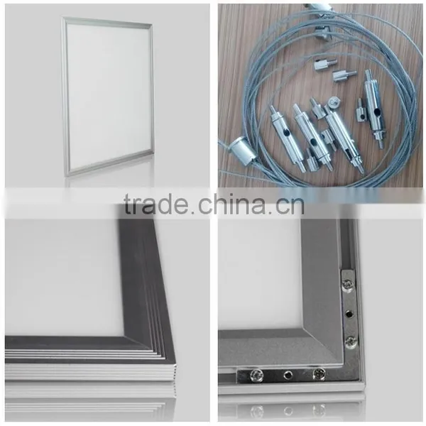 Edge Lit Smart Led Panel Lights 600x600 Double Side Luminous Led Panel Lighting 600x600 CE ROHS 2x2 Led Ceiling Panel Light photo-4
