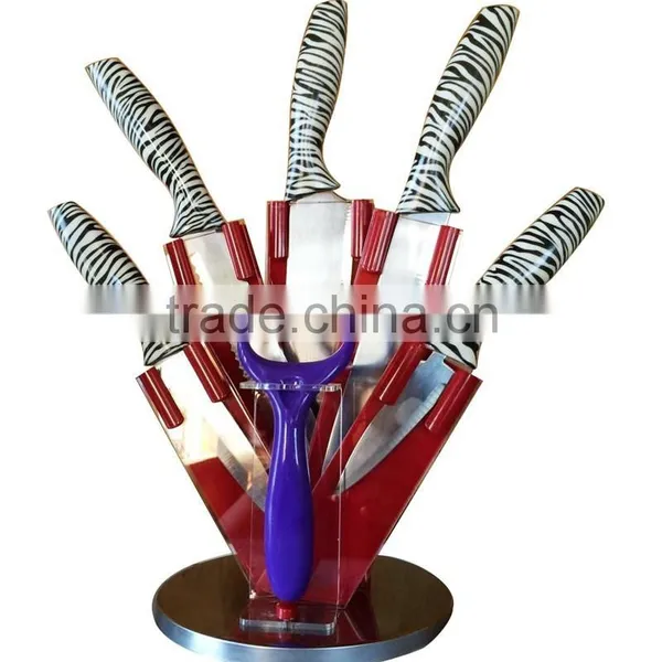 Kitchen Knife Set With Block