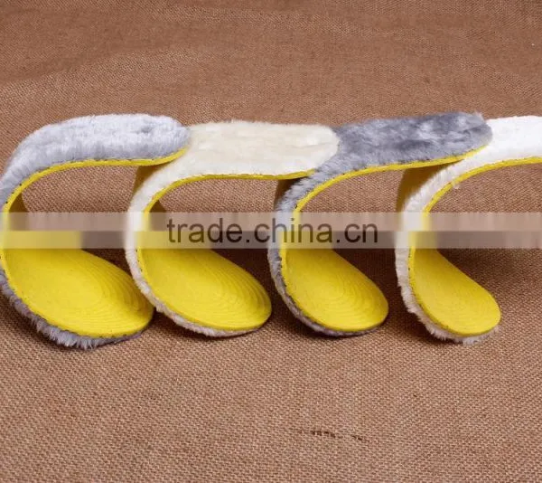 Antislip Winter Foot Massage Wool Warm Soft Comfortable Insole photo-4