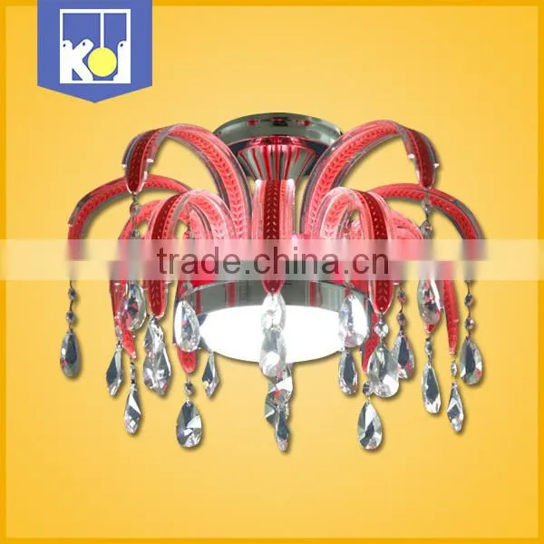 Kaijia Lighting Modern Pendant Lamp Led Crystal Chandelier
