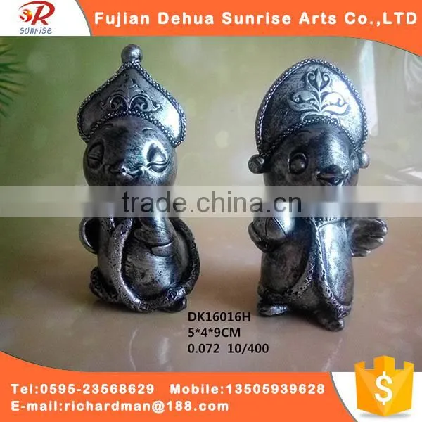 Cute Silver Chicken Shape for Wholesale
