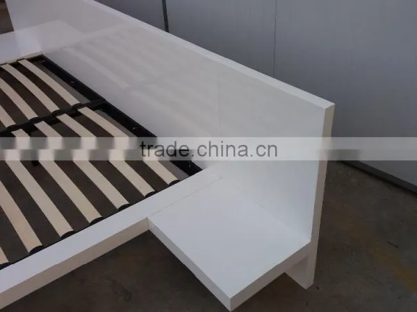 High Gloss White Bedroom Set New Design photo-3