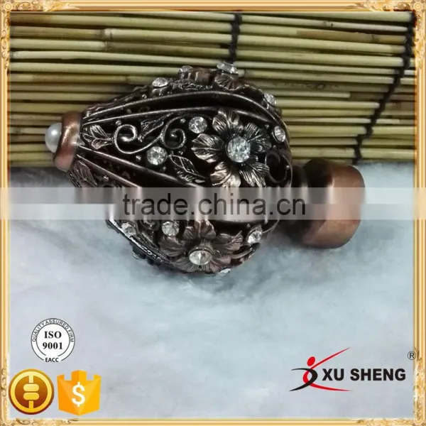 2016 New Models Curtain Rods Leaf Finial photo-2