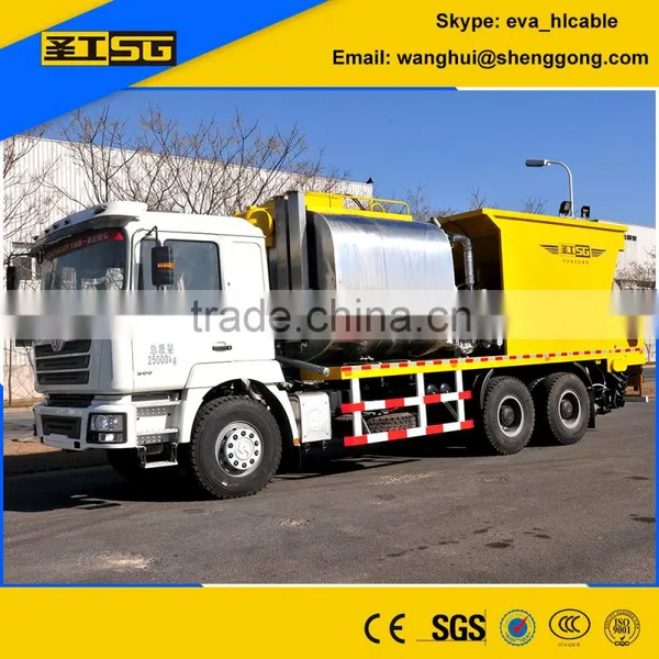 SG HGY5250TFC Asphalt Tank 6CBM, Storage Bin 8CBM Chip Sealer for Sale