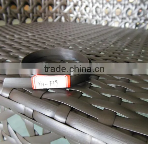 ALUMINIUM OVAL RATTAN FURNITURE photo-2